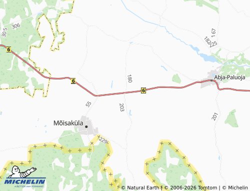 Mapa MICHELIN Veelikse - ViaMichelin