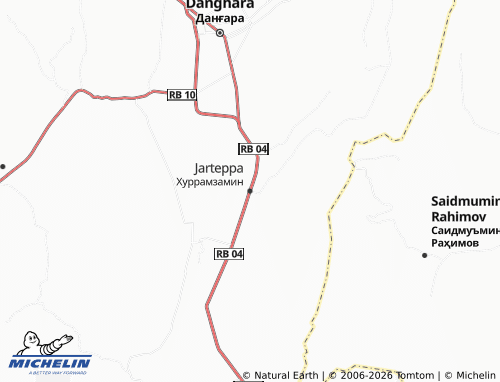 Mappa MICHELIN Khurramzamin - ViaMichelin