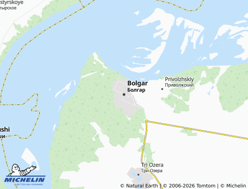 MICHELIN-Landkarte Bolgar - ViaMichelin