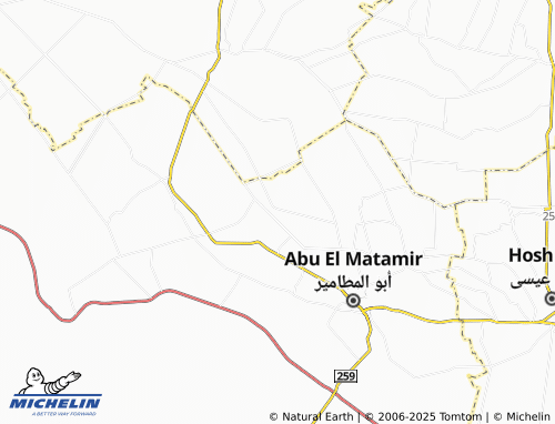 MICHELIN Ezbet El Madany map - ViaMichelin