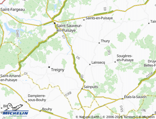 MICHELIN Chappe map - ViaMichelin