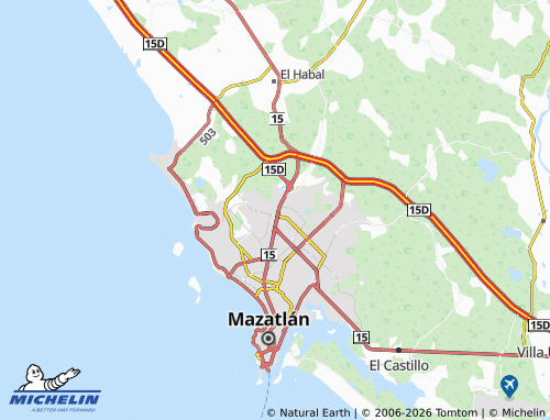 Mappa MICHELIN La Ciudad de Los Nisos - ViaMichelin