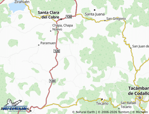 Mappa MICHELIN Paso del Muerto - ViaMichelin