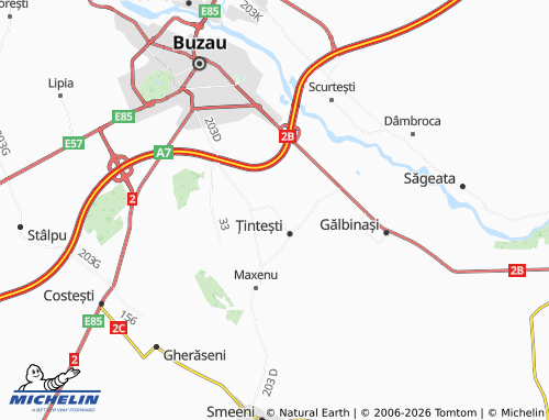 Mapa MICHELIN Pogonele - ViaMichelin