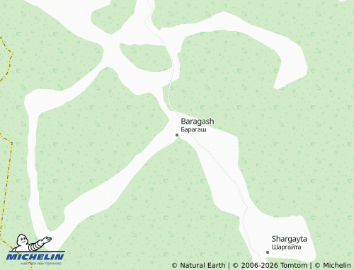 MICHELIN-Landkarte Baragash - ViaMichelin