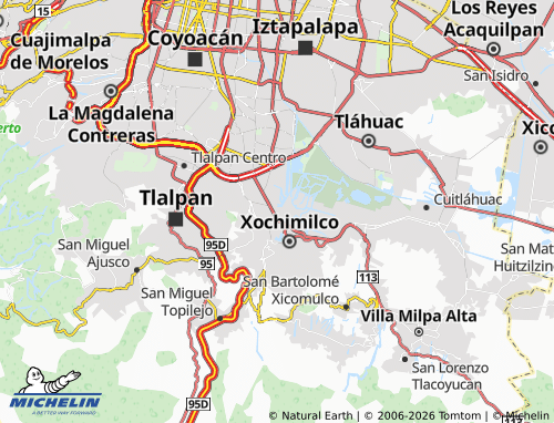 Mapa MICHELIN San Marcos - ViaMichelin