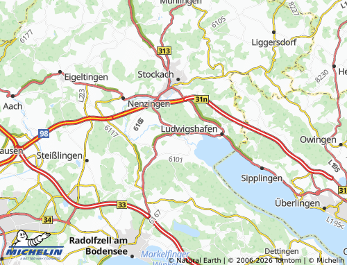 MICHELIN Espasingen map - ViaMichelin