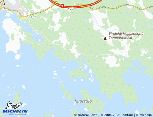MICHELIN Simonmäki map - ViaMichelin