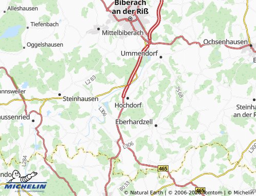 Mapa MICHELIN Hochdorf - ViaMichelin