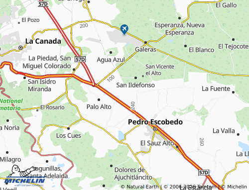 Mapa MICHELIN Calamanda - ViaMichelin