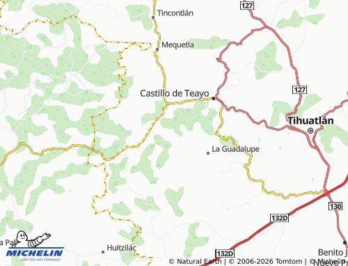 Mappa MICHELIN El Ojital - ViaMichelin