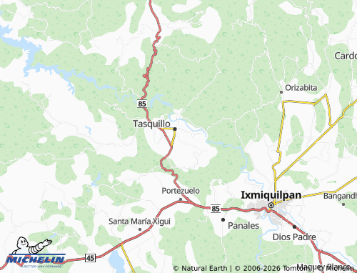 MICHELIN El Calvario map - ViaMichelin