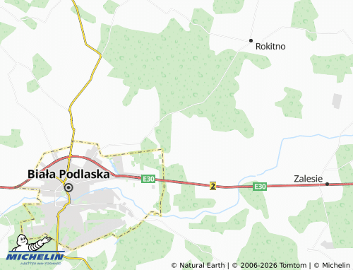 Carte MICHELIN Kaliłów - ViaMichelin