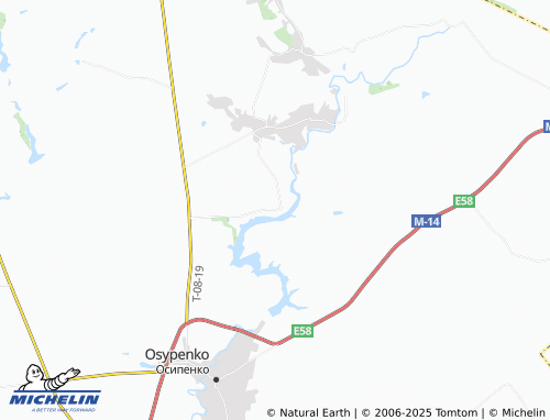 MICHELIN Radyvonivka map - ViaMichelin