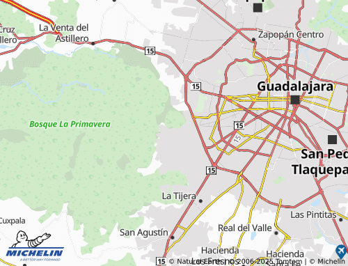 MICHELIN La Floresta Sección 2 map - ViaMichelin