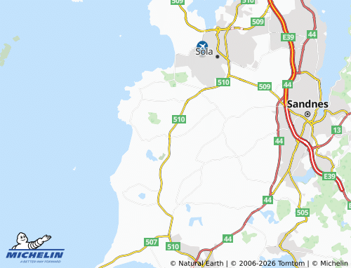 Mappa MICHELIN Tjelta - ViaMichelin