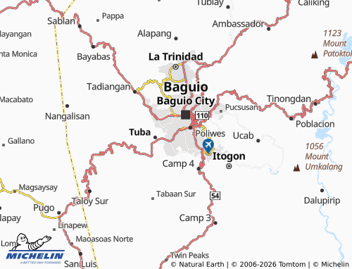 Mappa MICHELIN Bakakeng Central - ViaMichelin
