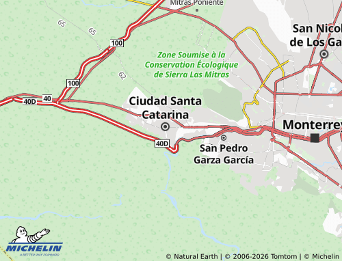 Mappa MICHELIN Industrias del Poniente - ViaMichelin