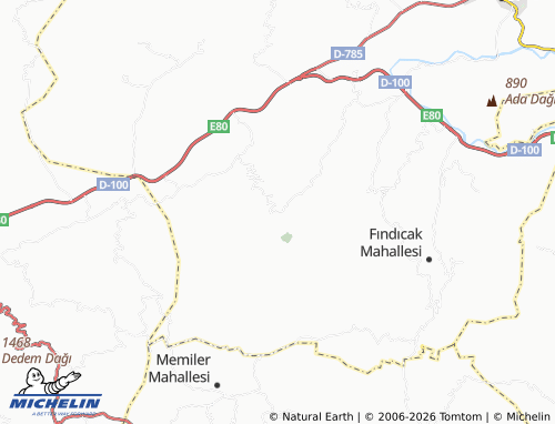 Mappa MICHELIN Abdullah - ViaMichelin