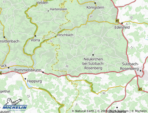Mappa MICHELIN Etzelwang - ViaMichelin