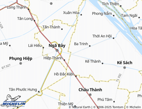 MICHELIN Đại Hải map - ViaMichelin