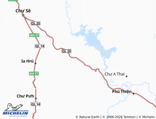 Mapa MICHELIN HBông - ViaMichelin