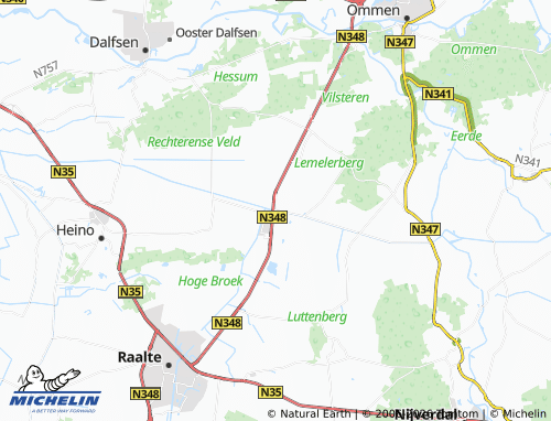 MICHELIN-Landkarte Lemelerveld - ViaMichelin