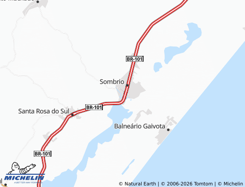 Mappa MICHELIN São José - ViaMichelin