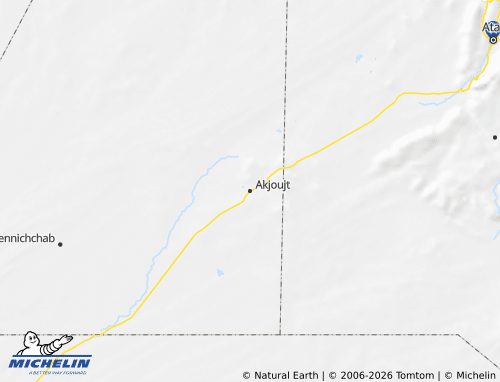 Mappa MICHELIN Akjouit - ViaMichelin