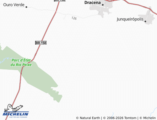 Mapa MICHELIN Jaciporã - ViaMichelin