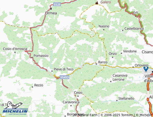 Mapa MICHELIN Vigna - ViaMichelin