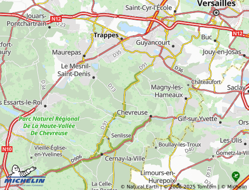 Carte MICHELIN La Brosse - ViaMichelin