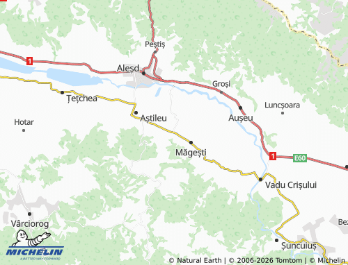 MICHELIN Butani map - ViaMichelin