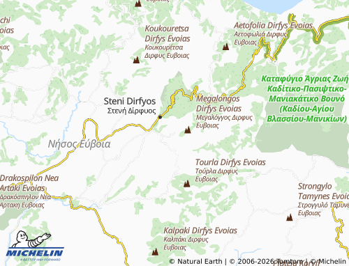 MICHELIN Kampia map - ViaMichelin