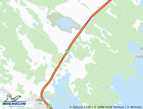 Carte MICHELIN Ostvik - ViaMichelin