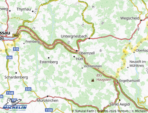 MICHELIN Hütt map - ViaMichelin