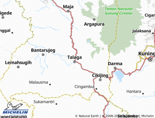 Mapa MICHELIN Talagawetan - ViaMichelin