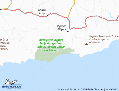 Mappa MICHELIN Paranymfoi - ViaMichelin