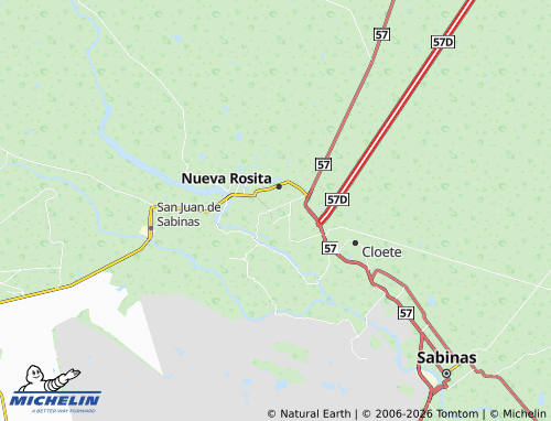Mapa MICHELIN La Comercial - ViaMichelin