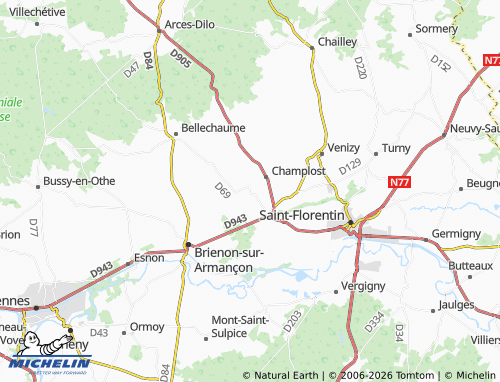 Mappa MICHELIN Chatton - ViaMichelin