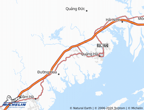 Mapa MICHELIN Quảng Long - ViaMichelin
