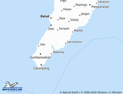 MICHELIN-Landkarte Quinayangan Diotay - ViaMichelin