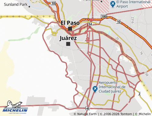 MICHELIN Del Maestro map - ViaMichelin