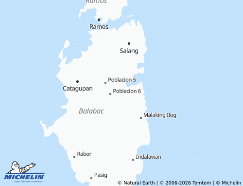 Mappa MICHELIN Poblacion 3 - ViaMichelin