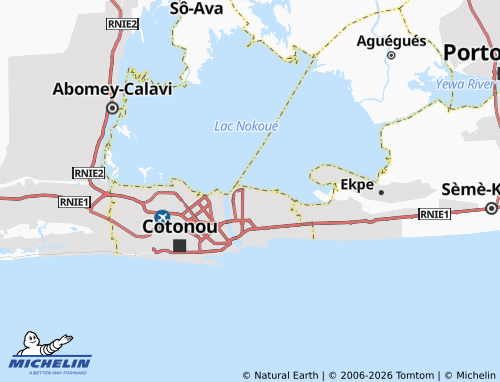 Mappa MICHELIN Minontchou - ViaMichelin