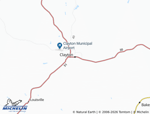 Mappa MICHELIN Clayton - ViaMichelin