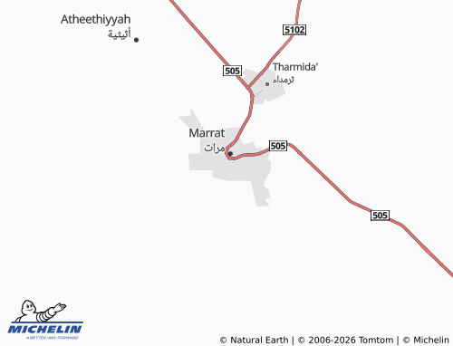 MICHELIN-Landkarte al-Nakheel - ViaMichelin