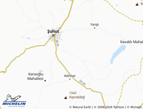 Kaart MICHELIN Hallaç - ViaMichelin