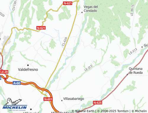 Carte MICHELIN Castrillo del Condado - ViaMichelin
