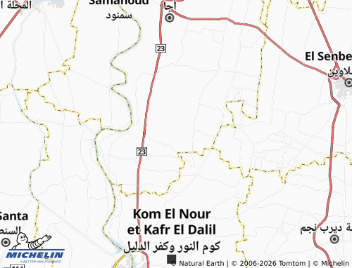 Mapa MICHELIN Meet Mas'oud - ViaMichelin